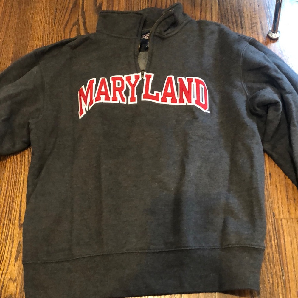Maryland quarter zip sweatshirt